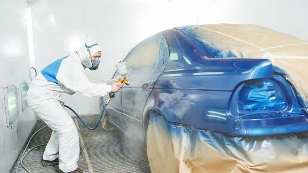 Painting a Car with a Graco Airless Sprayer